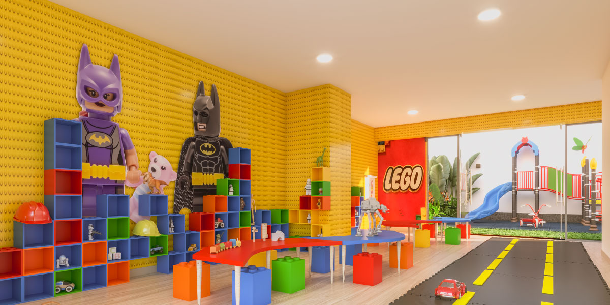 Sala de niños Lego